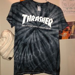 Thrasher tye-dye tee